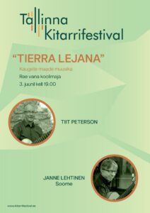 Tallinna Kitarrifestival “TIERRA LEJANA”
